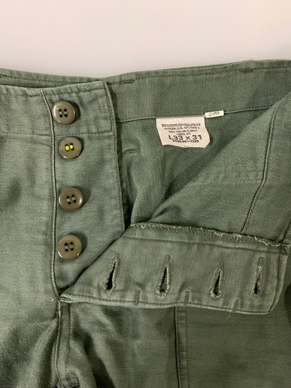 【中古品】【メンズ】 YMCLKY ワイエムシーエルケーワイ BAKER PANTS ベイカーパンツ ボトムス 156-260821-yn-21-min サイズ：L33×31 カラー：オリーブグリーン 万代Net店