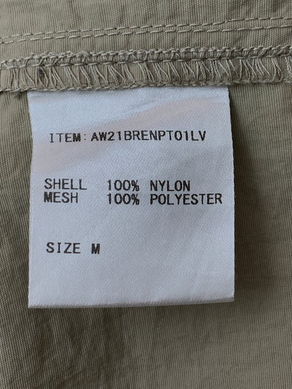 【中古品】【メンズ】 ENNOY エンノイ × スタイリスト私物 NYLON PANTS AW21BRENPT01LV ナイロン パンツ メンズ ボトムス コラボ 151-260818-em-47-min サイズ：M カラー：オーカー 万代Net店