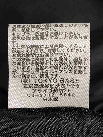 【中古品】【メンズ】 STUDIOUS ステュディオス ラムレザー シングルライダースジャケット 107352001 上着 アウター 147-260822-hu-09-min サイズ：2 カラー：ブラック 万代Net店