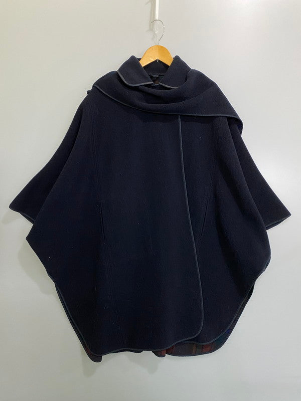【中古品】【メンズ】 NAVY DEPARTMENT FLY3 ネイビー デパートメント フライスリー ウール ロングコート 上着 アウター 141-260822-hu-11-min サイズ：S カラー：ネイビー 万代Net店