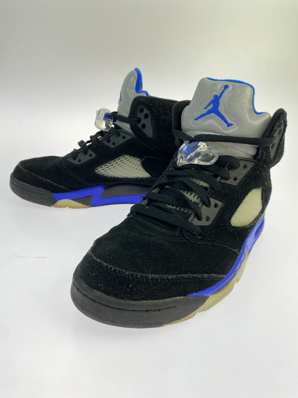 【中古品】【メンズ】 NIKE ナイキ CT4838-004 AIR JORDAN 5 RETRO エアー5 レトロ スニーカー靴 160-260819-jt-07-min サイズ：US 8.5 26.5cm カラー： BLACK/RACER BLUE 万代Net店