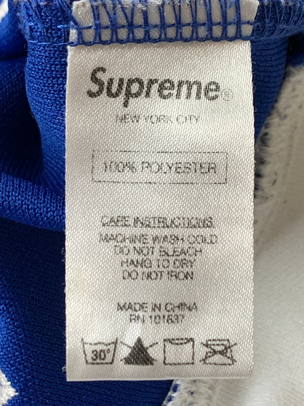 【現状渡し品】【メンズ】 SUPREME シュプリーム FLEUR DE LIS HOCKEY JERSEY フルール ド リス ホッケー ジャージ メンズ トップス 149-260818-em-42-min サイズ：S カラー：ブルー 万代Net店