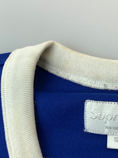 【現状渡し品】【メンズ】 SUPREME シュプリーム FLEUR DE LIS HOCKEY JERSEY フルール ド リス ホッケー ジャージ メンズ トップス 149-260818-em-42-min サイズ：S カラー：ブルー 万代Net店