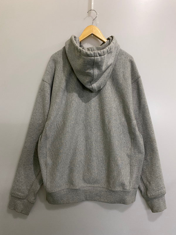 【中古品】【メンズ】 CARHARTT WIP カーハート ワーク イン プログレス HOODED AMERICAN SCRIPT SWEAT フーデッド アメリカン スクリプト スウェット パーカー 142-260822-hu-12-min サイズ：XL カラー：グレー 万代Net店