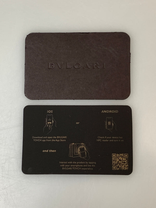 【中古品】【メンズ/レディース】 BVLGARI ブルガリ LONG WALLET 30414 ロゴ クリップ ロングウォレット 長財布 レインレザー 181-260820-em-37-min カラー：ブラック 万代Net店