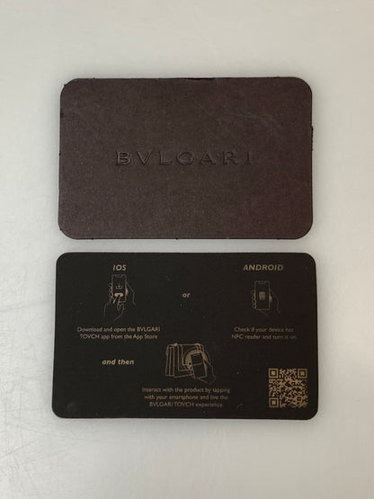 【中古品】【メンズ/レディース】 BVLGARI ブルガリ LONG WALLET 30414 ロゴ クリップ ロングウォレット 長財布 レインレザー 181-260820-em-37-min カラー：ブラック 万代Net店