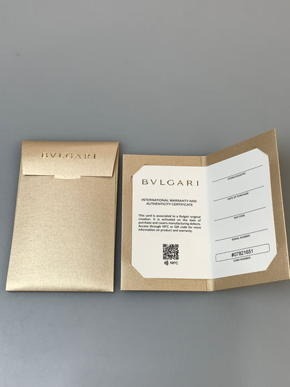 【中古品】【メンズ/レディース】 BVLGARI ブルガリ LONG WALLET 30414 ロゴ クリップ ロングウォレット 長財布 レインレザー 181-260820-em-37-min カラー：ブラック 万代Net店