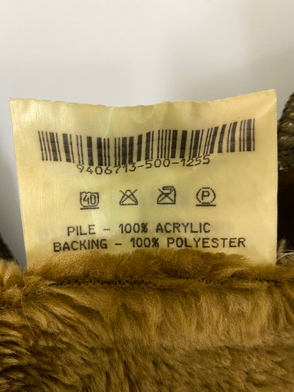 【中古品】【メンズ】 BARBOUR バーブァー 90S ACRYLIC LINING 90年代 アクリル ライニング A297 ボア アウター ノースリーブ 144-260822-hu-07-min サイズ：C46 117cm カラー：ブラウン 万代Net店