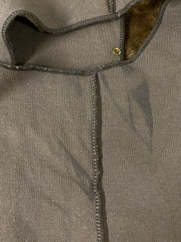 【中古品】【メンズ】 BARBOUR バーブァー 90S ACRYLIC LINING 90年代 アクリル ライニング A297 ボア アウター ノースリーブ 144-260822-hu-07-min サイズ：C46 117cm カラー：ブラウン 万代Net店