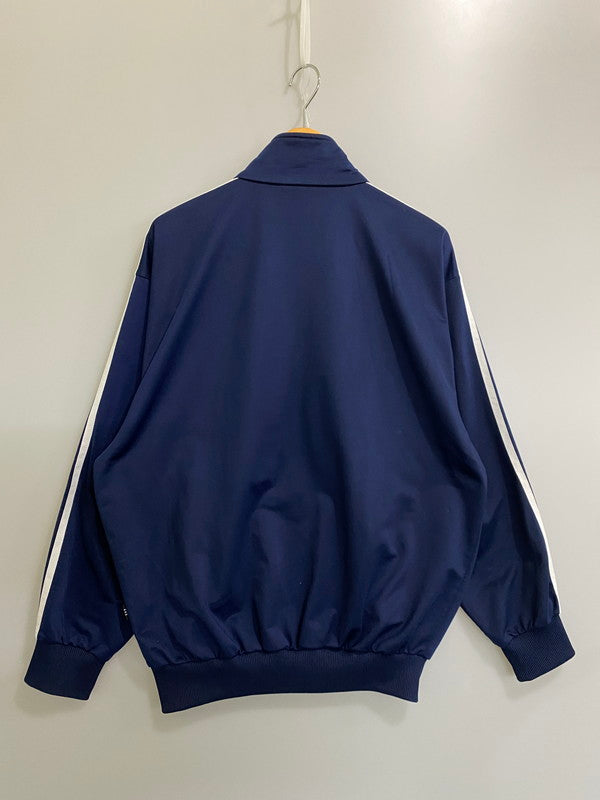 【中古品】【メンズ】 ADIDAS アディダス 90S 万国旗 TRACK JACKET 90年代 トラック ジャケット ジャージ 146-260822-hu-06-min サイズ：US：M カラー：ネイビー 万代Net店