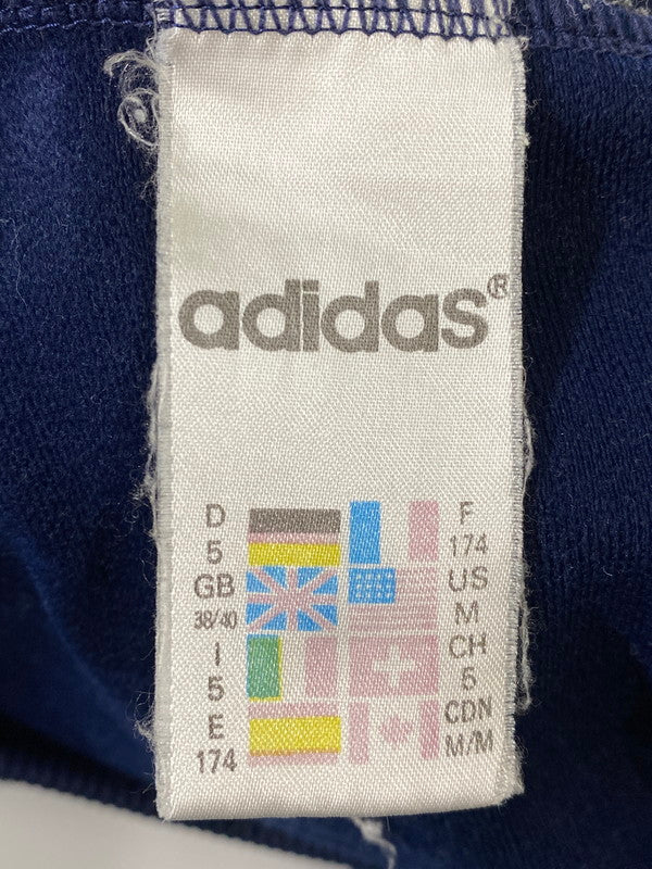 【中古品】【メンズ】 ADIDAS アディダス 90S 万国旗 TRACK JACKET 90年代 トラック ジャケット ジャージ 146-260822-hu-06-min サイズ：US：M カラー：ネイビー 万代Net店