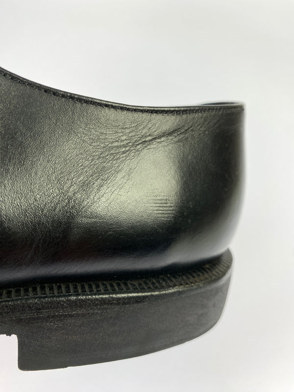 【中古品】【メンズ】 フランス軍 TORTORA オフィサーシューズ トルトラ メンズ シューズ レザー サービスシューズ 靴 プレーントゥ 164-260820-em-24-min サイズ：42 カラー：ブラック 万代Net店