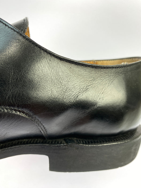 【中古品】【メンズ】 フランス軍 TORTORA オフィサーシューズ トルトラ メンズ シューズ レザー サービスシューズ 靴 プレーントゥ 164-260820-em-24-min サイズ：42 カラー：ブラック 万代Net店