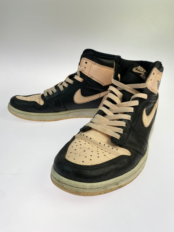 【中古品】【メンズ】 NIKE ナイキ 555088-081 AIR JORDAN 1 RETRO HIGH OG エアージョーダン1 ハイ レトロ オージー スニーカー 靴 160-260819-jt-09-min サイズ：US 10 28.0cm カラー：BLACK/PINK 万代Net店