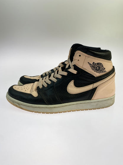 【中古品】【メンズ】 NIKE ナイキ 555088-081 AIR JORDAN 1 RETRO HIGH OG エアージョーダン1 ハイ レトロ オージー スニーカー 靴 160-260819-jt-09-min サイズ：US 10 28.0cm カラー：BLACK/PINK 万代Net店