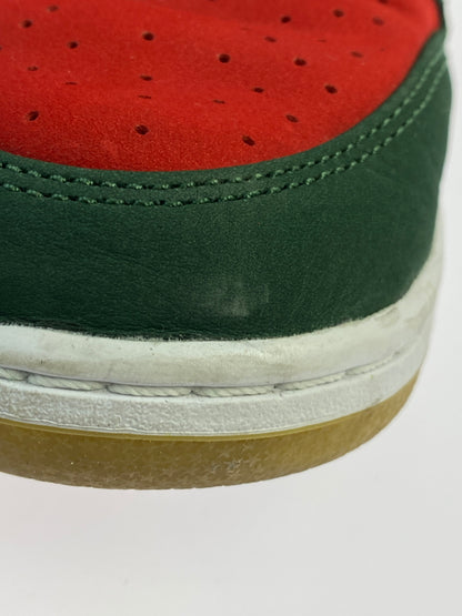 【中古品】【メンズ】 NIKE SB ナイキエスビー FZ1287-300 DUNK LOW PRM ダンク ロー プレミアム スニーカー 靴 160-260819-jt-08-min サイズ：US 10.5 28.5cm カラー：SEATTLE SUPERSONICS FIR AND FIRE RED 万代Net店