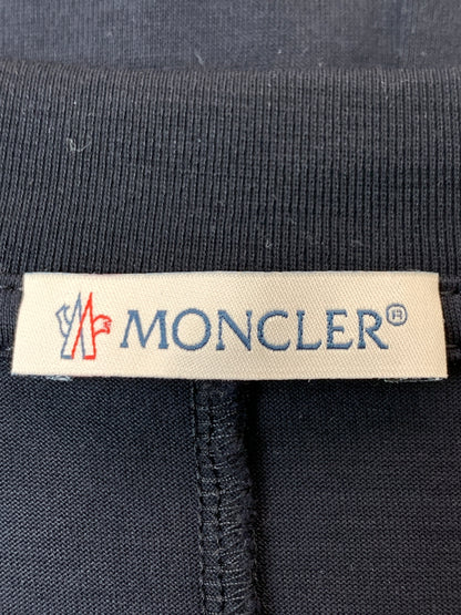 【中古品】【レディース】 MONCLER モンクレール シューレスロゴ SS ワンピース J10938I00015 レディース トップス スカート 半袖 ショートスリーブ 168-260818-em-44-min サイズ：M カラー：ネイビー 万代Net店