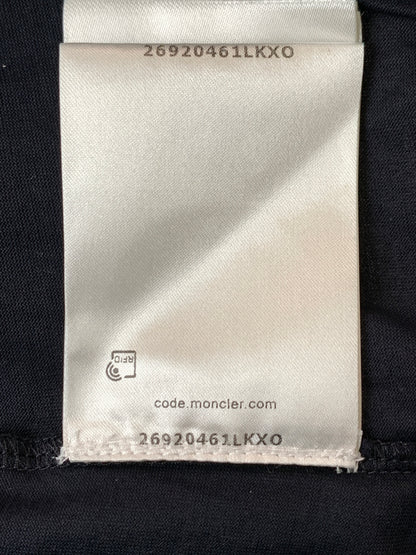 【中古品】【レディース】 MONCLER モンクレール シューレスロゴ SS ワンピース J10938I00015 レディース トップス スカート 半袖 ショートスリーブ 168-260818-em-44-min サイズ：M カラー：ネイビー 万代Net店