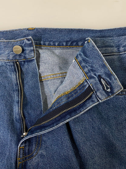 【中古品】【メンズ】 CARHARTT WIP カーハート ワークインプログレス LANDON SHORT ランドン ショート デニム ハーフパンツ ボトムス 153-260822-hu-01-min サイズ：36 カラー：ブルーインディゴ 万代Net店