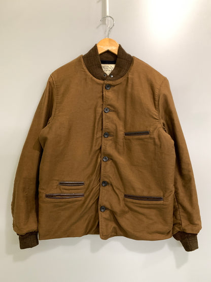 【中古品】【メンズ】 SUGAR CANE シュガーケーン SC13131 9OZ. MOLESKIN JACKET SC13131 9オンス モールスキン ジャケット メンズ アウター ワークジャケット 145-260818-em-13-min サイズ：40 カラー：ブラウン 万代Net店