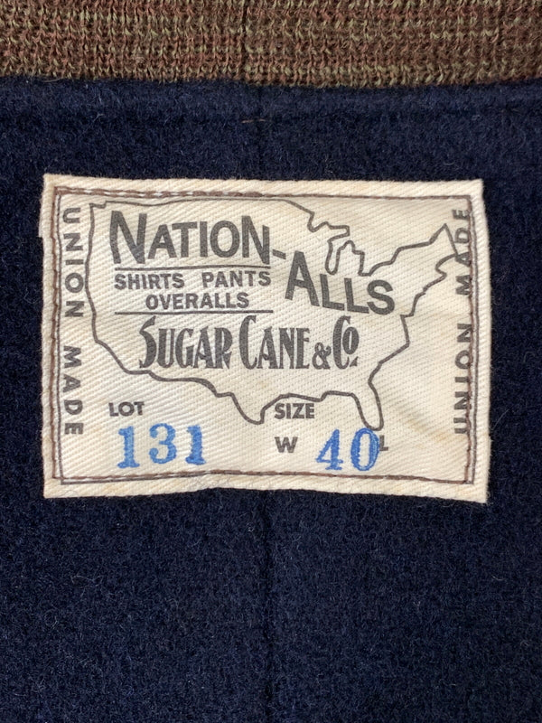 【中古品】【メンズ】 SUGAR CANE シュガーケーン SC13131 9OZ. MOLESKIN JACKET SC13131 9オンス モールスキン ジャケット メンズ アウター ワークジャケット 145-260818-em-13-min サイズ：40 カラー：ブラウン 万代Net店