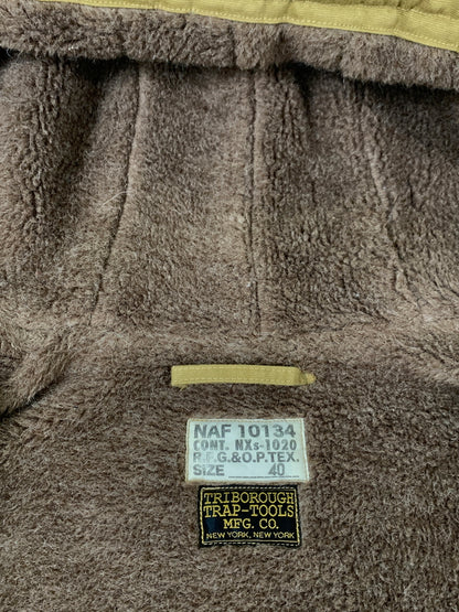 【中古品】【メンズ】 COLIMBO コリンボ OBSERVER PARKA NAF-10134 オブザーバーパーカー メンズ アウター N-1 デッキジャケット フード付き 145-260818-em-12-min サイズ：40 カラー：カーキブラウン 万代Net店