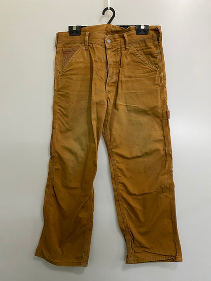 【中古品】【メンズ】 EIGHT-G エイトジー ペインターダックパンツ ボトムス 156-260821-hu-47-min サイズ：W36 L34 カラー：キャメル系 万代Net店