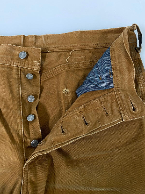 【中古品】【メンズ】 EIGHT-G エイトジー ペインターダックパンツ ボトムス 156-260821-hu-47-min サイズ：W36 L34 カラー：キャメル系 万代Net店