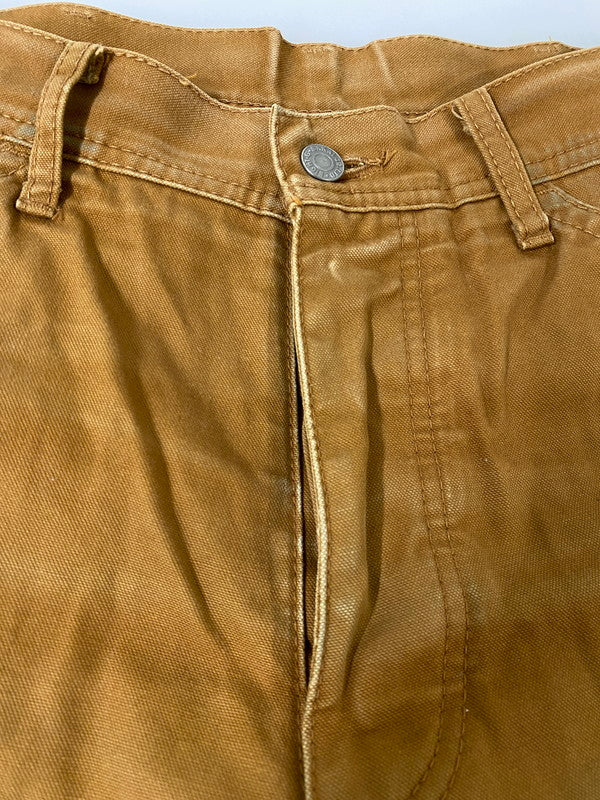 【中古品】【メンズ】 EIGHT-G エイトジー ペインターダックパンツ ボトムス 156-260821-hu-47-min サイズ：W36 L34 カラー：キャメル系 万代Net店
