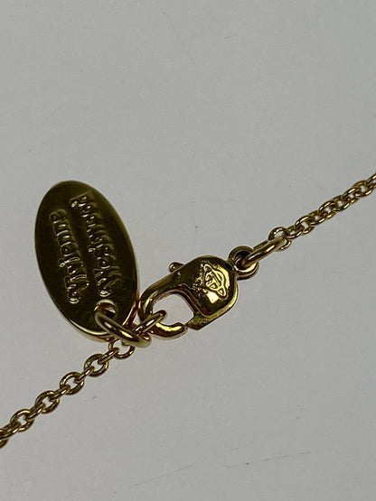 【中古品】【レディース】 VIVIENNE WESTWOOD ヴィヴィアンウエストウッド HUMMINGBIRD NECKLACE ネックレス アクセサリー 192-260821-hu-04-min カラー：ゴールド 万代Net店