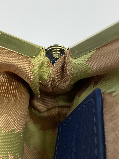【中古品】【レディース】 VIVIENNE WESTWOOD ヴィヴィアンウエストウッド がま口 コインケース 財布 小物 201-260821-hu-12-min カラー：ブルー 万代Net店