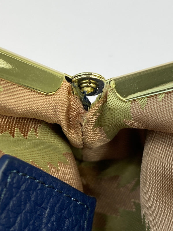 【中古品】【レディース】 VIVIENNE WESTWOOD ヴィヴィアンウエストウッド がま口 コインケース 財布 小物 201-260821-hu-12-min カラー：ブルー 万代Net店