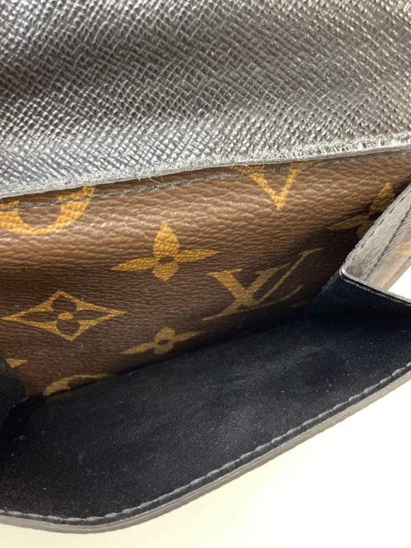 【現状渡し品】【メンズ/レディース】 LOUIS VUITTON ルイ・ヴィトン モノグラム マカサー ポルトフォイユ ミンドロ M60411 二つ折り財布 ウォレット 179-260820-em-34-min カラー：ブラウン系 万代Net店