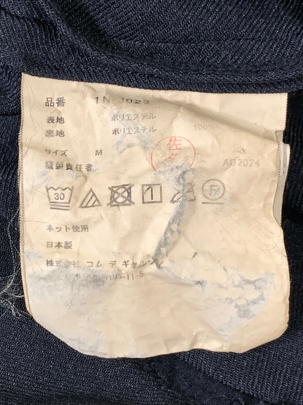 【中古品】【メンズ】 BLACK COMME DES GARCONS ブラックコムデギャルソン ポリ縮スラッシュ加工ジャケット メンズ 上着 アウター 140-260818-em-22-min サイズ：M カラー：ブラック 万代Net店