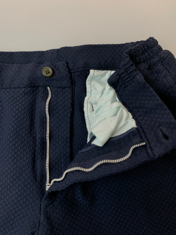【中古品】【メンズ】 COMME DES GARCONS HOMME DEUX コム デ ギャルソン オム ドゥ セットアップ DJ-J026 テーラードジャケット メンズ シングル ノッチド 140-260818-em-46-min サイズ：XS カラー：ネイビー 万代Net店