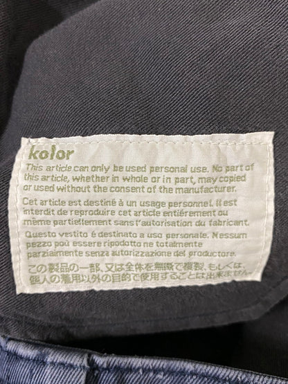 【中古品】【メンズ】 KOLOR カラー STRAIGHT PANT ストレート パンツ P06104 ボトムス 151-260822-hu-02-min サイズ：2 カラー：ネイビー 万代Net店