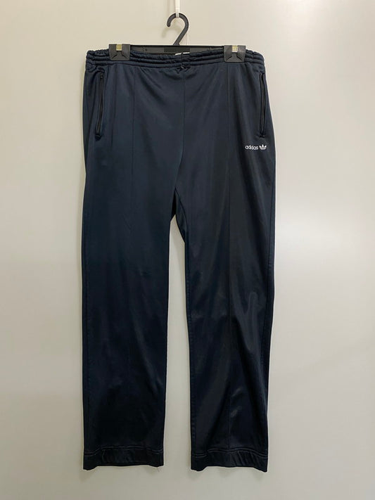 【現状渡し品】【メンズ】 ADIDAS アディダス 80S TRACK PANT 80年代 トラックパンツ ボトムス ヴィンテージ ジャージ 157-260821-hu-46-min サイズ：L カラー：ネイビー 万代Net店