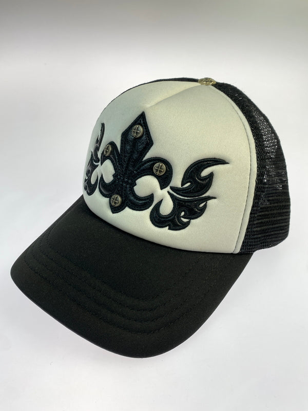 【中古品】【メンズ】 SUPPLIER サプライヤー MESH CAP メッシュ キャップ 帽子 185-260821-hu-20-min サイズ：F カラー：ブラック/ホワイト 万代Net店