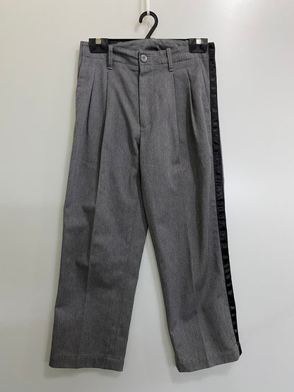 【中古品】【メンズ】 SEQUEL シークエル TYPE C ツータック チノ トラウザーズ パンツ ボトムス 153-260821-hu-44-min サイズ：S カラー：グレー 万代Net店
