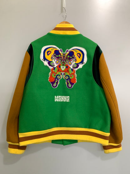 【中古品】【メンズ】 WANNA ワナ STADIUM JACKET スタジアムジャケット メンズ アウター スタジャン 142-260818-em-18-min サイズ：L カラー：マルチカラー 万代Net店