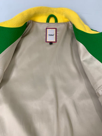 【中古品】【メンズ】 WANNA ワナ STADIUM JACKET スタジアムジャケット メンズ アウター スタジャン 142-260818-em-18-min サイズ：L カラー：マルチカラー 万代Net店