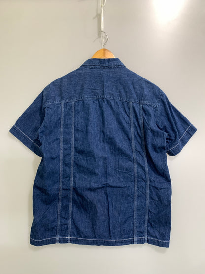 【中古品】【メンズ】 ORSLOW オアスロウ BEAMS別注 キューバシャツ ビームス別注 半袖シャツ デニム メンズ グアジャベーラ 140-260818-em-21-min サイズ：2 カラー：インディゴ 万代Net店