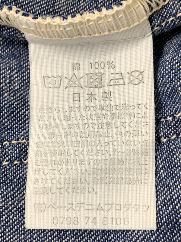 【中古品】【メンズ】 ORSLOW オアスロウ BEAMS別注 キューバシャツ ビームス別注 半袖シャツ デニム メンズ グアジャベーラ 140-260818-em-21-min サイズ：2 カラー：インディゴ 万代Net店