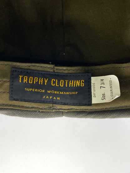 【中古品】【メンズ】 TROPHY CLOTHING トロフィークロージング KEMP BRIMLESS CAP ケンプ ブリムレス キャップ 帽子 185-260821-hu-32-min サイズ：7 3/4 カラー：ブラウン系 万代Net店