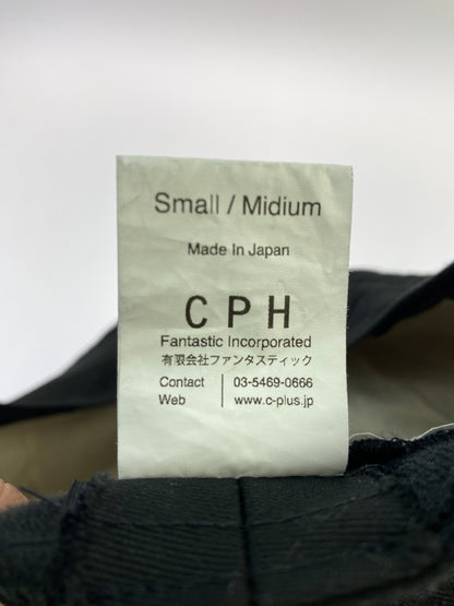 【中古品】【メンズ】 CPH×KAWASHIMA TAKAHIRO CPH カワシマ タカヒロ 8 PANEL TWILL エイト パネル ツイル 帽子 185-260821-hu-31-min サイズ：S/M カラー：ブラック 万代Net店