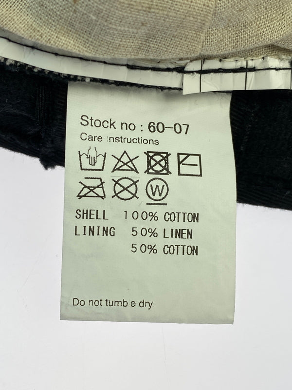 【中古品】【メンズ】 CPH×KAWASHIMA TAKAHIRO CPH カワシマ タカヒロ 8 PANEL TWILL エイト パネル ツイル 帽子 185-260821-hu-31-min サイズ：S/M カラー：ブラック 万代Net店