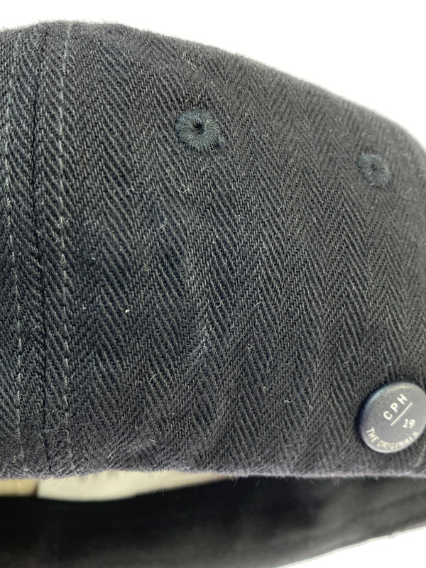 【中古品】【メンズ】 CPH×KAWASHIMA TAKAHIRO CPH カワシマ タカヒロ 8 PANEL TWILL エイト パネル ツイル 帽子 185-260821-hu-31-min サイズ：S/M カラー：ブラック 万代Net店