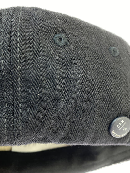 【中古品】【メンズ】 CPH×KAWASHIMA TAKAHIRO CPH カワシマ タカヒロ 8 PANEL TWILL エイト パネル ツイル 帽子 185-260821-hu-31-min サイズ：S/M カラー：ブラック 万代Net店