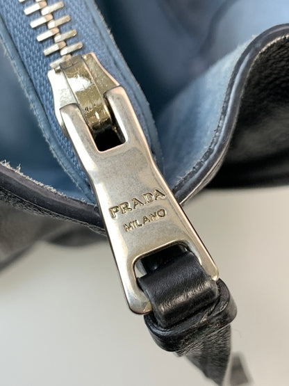【現状渡し品】【レディース】 PRADA プラダ TOTE BAG 1BG122 エティケット トートバッグ カバン 180-260821-yn-03-min カラー：ブラック 万代Net店