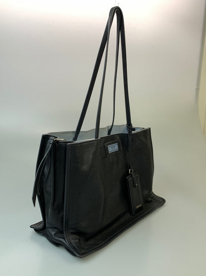 【現状渡し品】【レディース】 PRADA プラダ TOTE BAG 1BG122 エティケット トートバッグ カバン 180-260821-yn-03-min カラー：ブラック 万代Net店